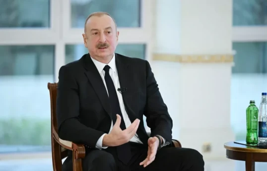 Президент Ильхам Алиев
