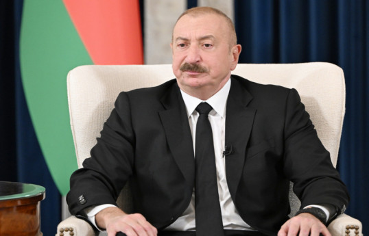 Президент Ильхам Алиев