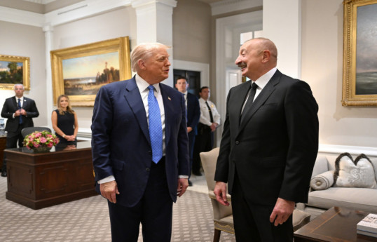 Дональд Трамп, Ильхам Алиев