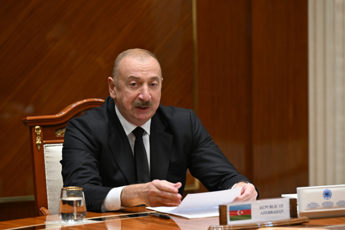 Президент Ильхам Алиев
