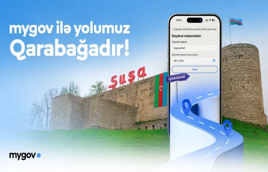 Разрешения на поездки в Карабах будут выдаваться через платформу "mygov"
