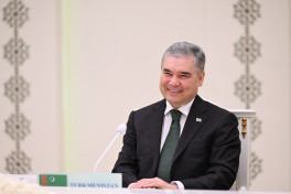 Состоялась встреча Президента Ильхама Алиева с Председателем Халк Маслахаты Туркменистана в расширенном составе-ОБНОВЛЕНО-1 