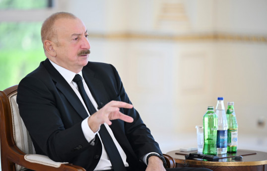 Президент Ильхам Алиев