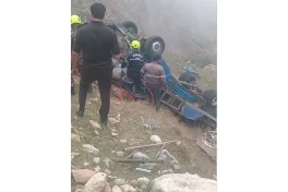 В Губе автомобиль съмочной группы  упал в овраг, есть погибший и пострадавший-ВИДЕО-ОБНОВЛЕНО-2 