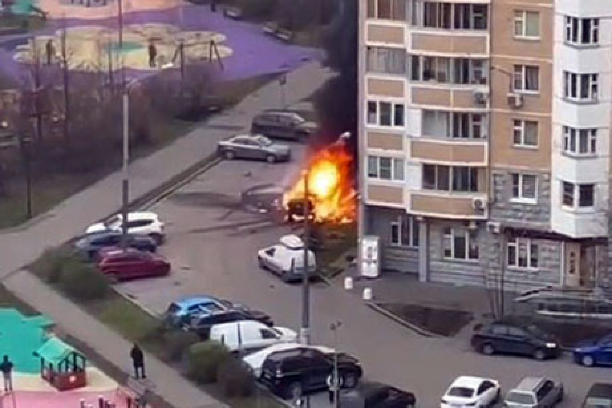 В Москве  взорвался второй за день автомобиль