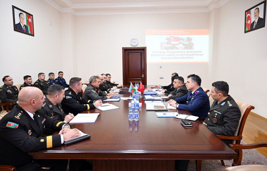 В Баку проведено заседание Военного диалога высокого уровня между Азербайджаном и Турцией