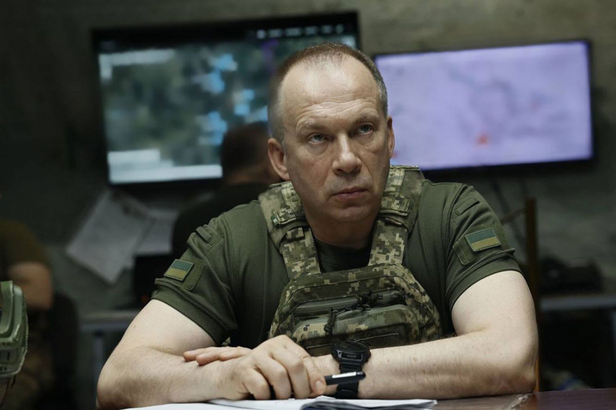 Главнокомандующий Вооружёнными силами Украины Александр Сырский
