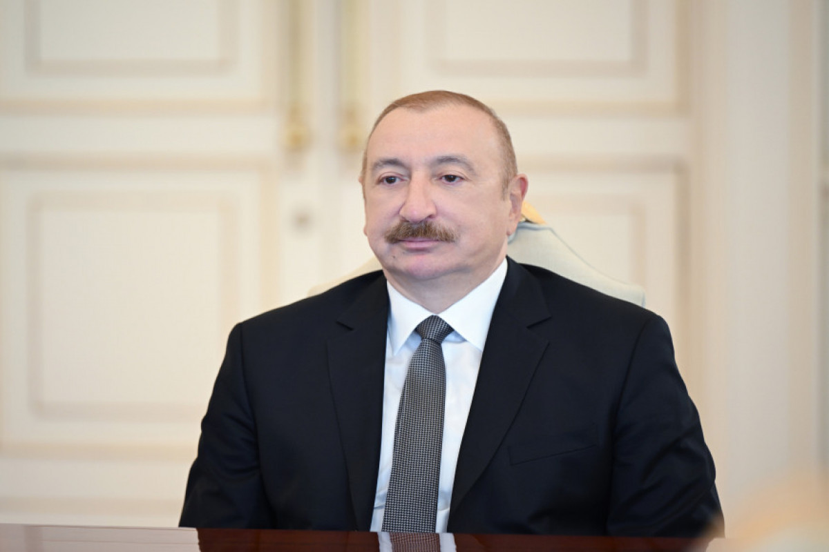 Президент Ильхам Алиев