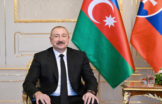 Президент Ильхам Алиев