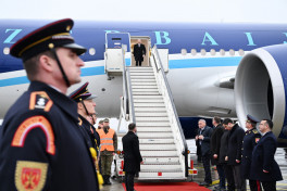 Президент Азербайджана прибыл с официальным визитом в Словакию