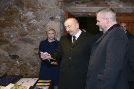 Президенты Азербайджана и Словакии посетили замок Девин в Братиславе