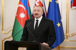 Президенты  Азербайджана и Словакии выступили с заявлениями для прессы-ОБНОВЛЕНО 