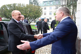 встреча один на один Президента Азербайджана с Премьер-министром Словакии