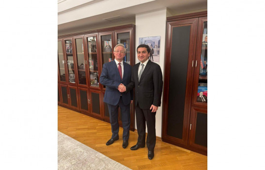 Помощник Президента Азербайджана обсудил в Баку с замглавы МИД РФ региональные и международные вопросы