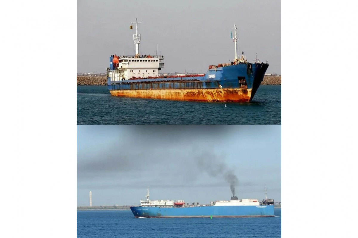 Украина атаковала два российских корабля в Каспийском море