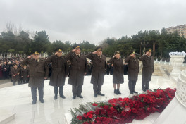 В структурах МЧС проведены мероприятия в связи с днём памяти Гейдара Алиева