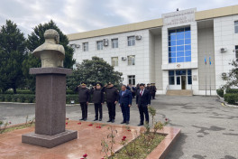В структурах МЧС проведены мероприятия в связи с днём памяти Гейдара Алиева