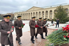 В структурах МЧС проведены мероприятия в связи с днём памяти Гейдара Алиева