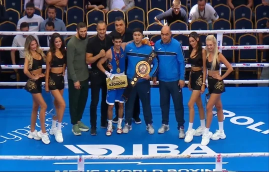 Азербайджанский боксёр, победив армянского соперника, стал чемпионом  мира