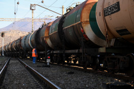 Кадры прибытия первой партии нефтепродуктов, отправленных из Азербайджана в Армению-ФОТО -ВИДЕО 