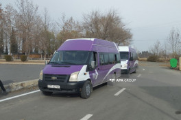 Очередная группа переселенцев отправлена в село Гасанриз Агдеринского района-ФОТО 