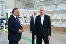 В селе Баллыджа Ходжалинского района открыто предприятие по производству офисной мебели и мебельных аксессуаров