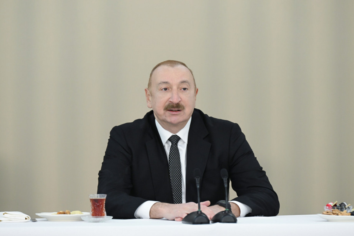 Президент Ильхам Алиев