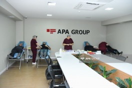 В «APA Media Group»  прошла донорская акция-ФОТО 