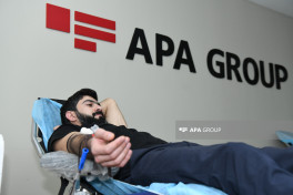 В «APA Media Group»  прошла донорская акция-ФОТО 