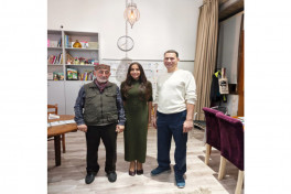 Лейла Алиева посетила ANİMAFİLM Studio