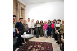 Лейла Алиева посетила ANİMAFİLM Studio