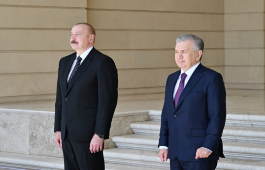 Ильхам Алиев, Шавкат Мирзиёев