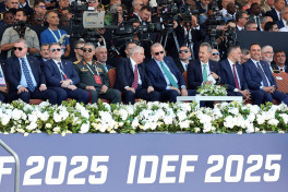Руководство Минобороны Азербайджана принимает участие в выставке «IDEF 2025» в Турции