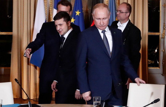 В Кремле оценили возможность встречи Путина и Зеленского до конца августа