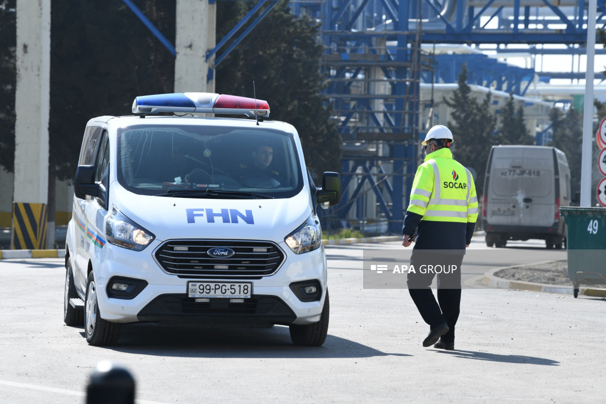 Пожар на территории нефтеперерабатывающего завода в Баку потушен- ОБНОВЛЕНО-1-ВИДЕО-ФОТО 