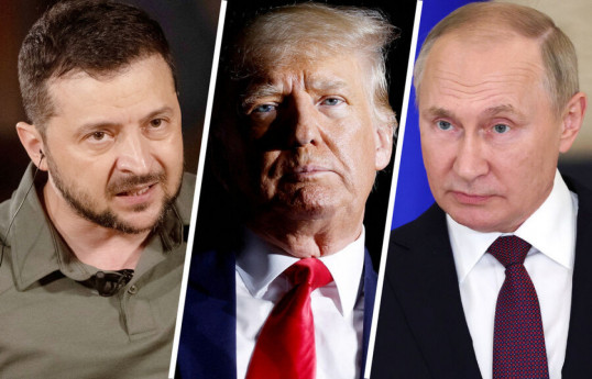 Владимир Зеленский, Дональд Трамп, Владимир Путин