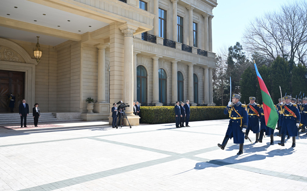 Состоялась церемония официальной встречи Президента Северной Македонии