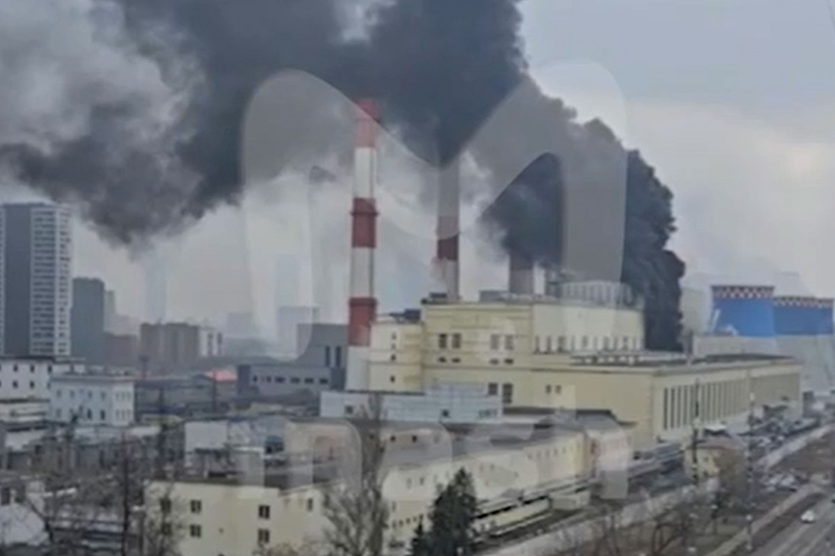 В Москве произошел пожар на ТЭЦ-ВИДЕО 