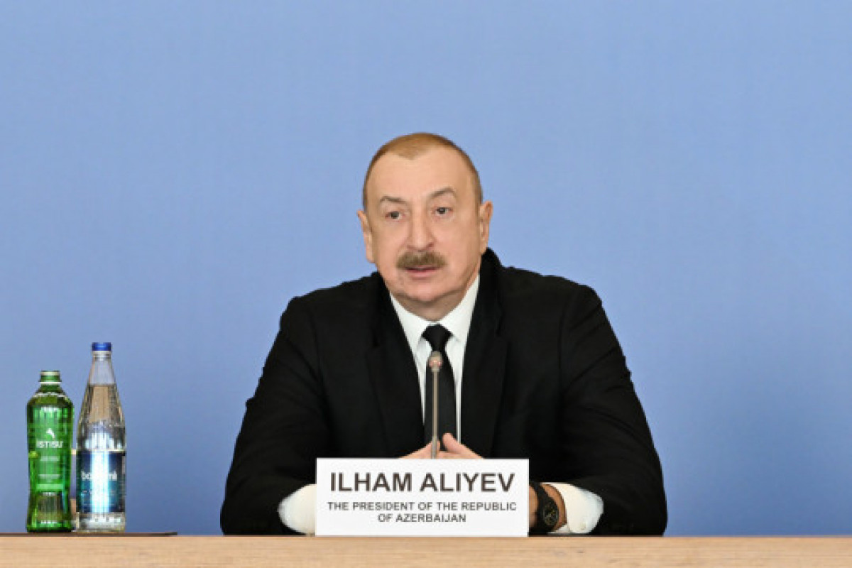 Президент Ильхам Алиев
