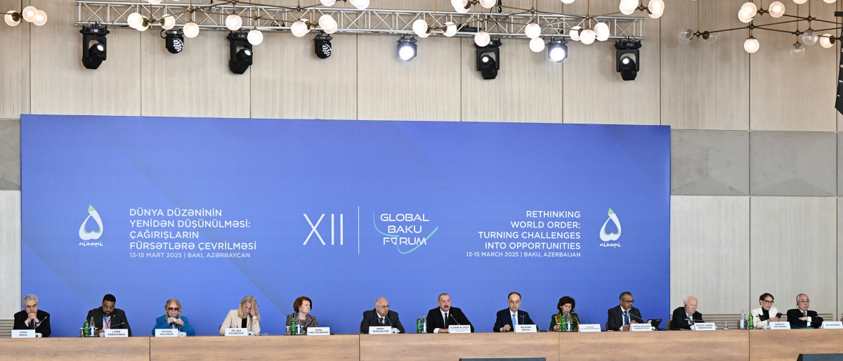 Состоялась церемония открытия XII Глобального Бакинского форума -ОБНОВЛЕНО 