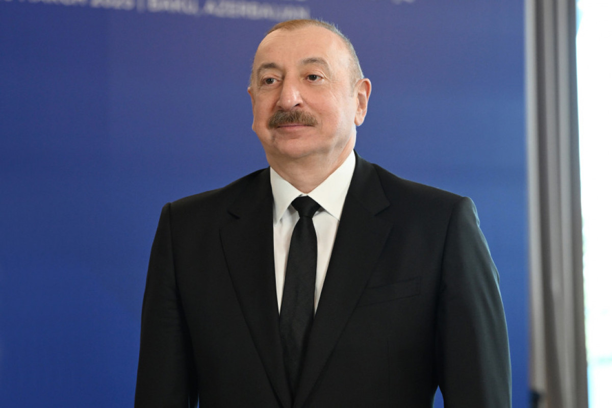 Президент Ильхам Алиев
