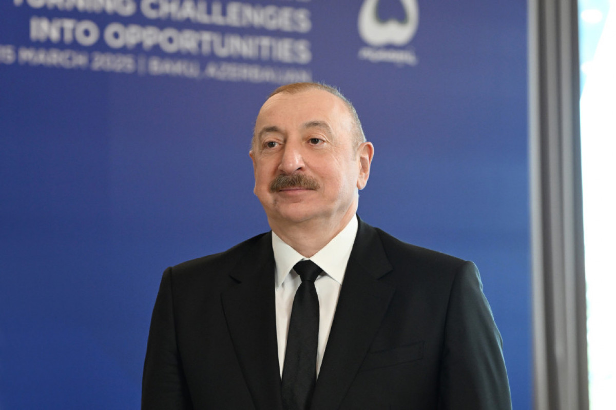 Президент Ильхам Алиев