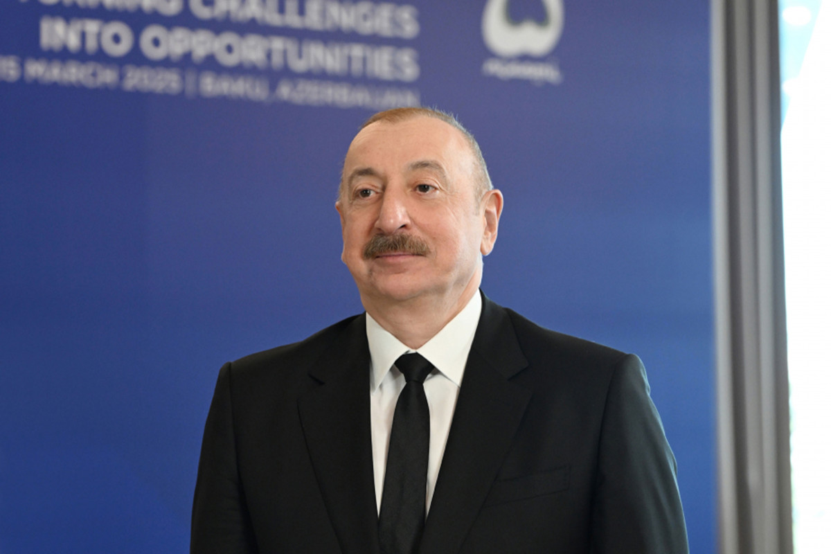 Президент Ильхам Алиев