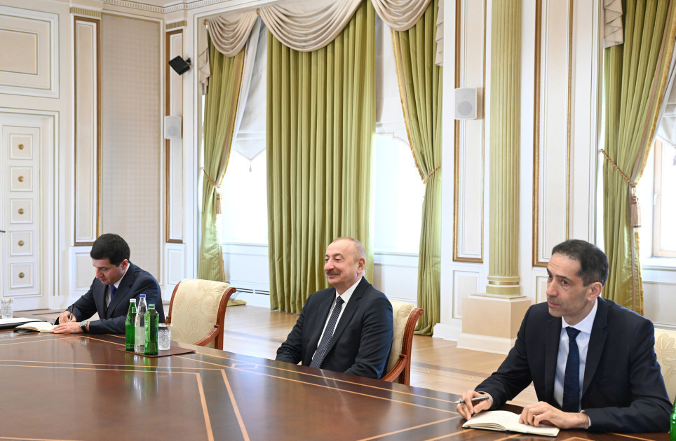 Президент Азербайджана принял делегацию во главе с Валентиной Матвиенко-ОБНОВЛЕНО 