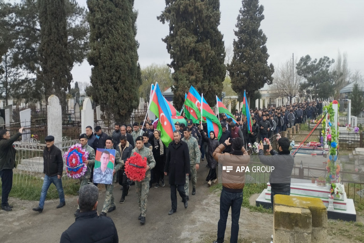 В Барде похоронен солдат, погибший в результате схода снежной лавины в Гядабее-ФОТО -ОБНОВЛЕНО 