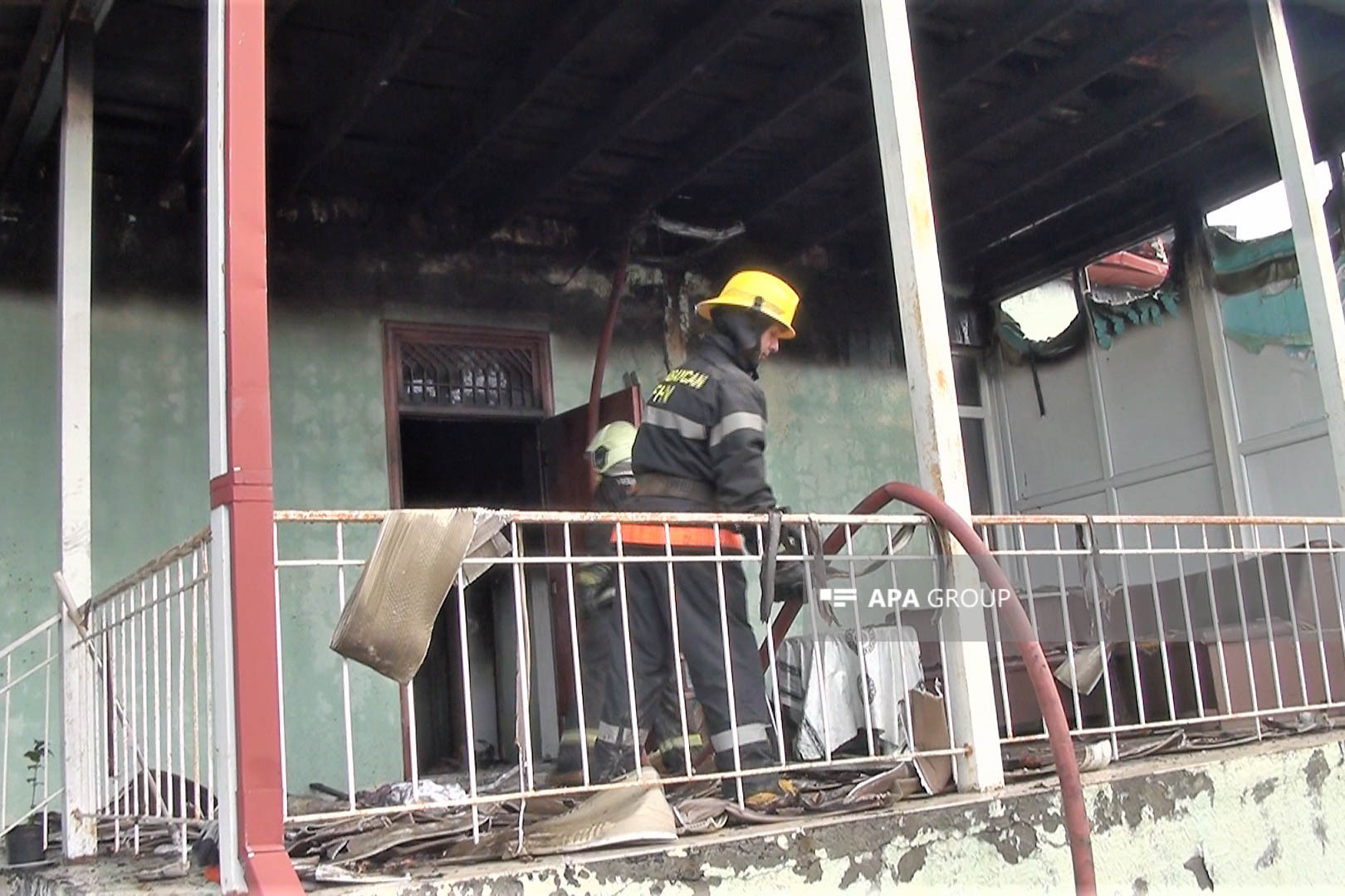 В Загатале произошел пожар в доме, погибла 53-летняя женщина -ФОТО 