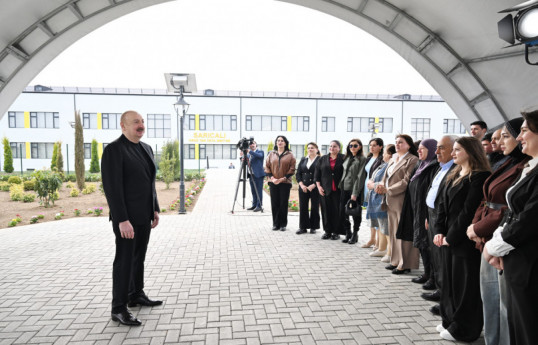 Президент Ильхам Алиев
