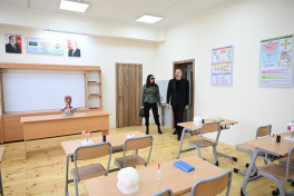 Президент Ильхам Алиев и первая леди Мехрибан Алиева приняли участие в  открытии первого этапа села Сарыджалы Агдамского района-ОБНОВЛЕНО-2 -ФОТО 