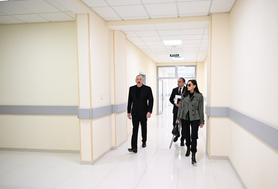 Президент Ильхам Алиев и первая леди Мехрибан Алиева приняли участие в открытии ряда объектов в Шуше-ОБНОВЛЕНО 