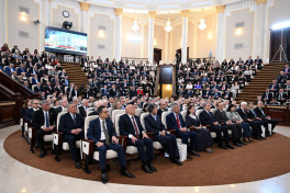 Состоялось собрание, посвящённое 80-летнему юбилею НАНА, Президент Ильхам Алиев выступил на мероприятии-ОБНОВЛЕНО 